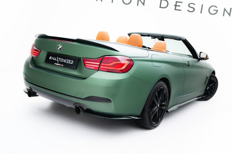 Maxton Design Rear Diffuser Side BMW 4 Convertible / Coupe F33 / F32