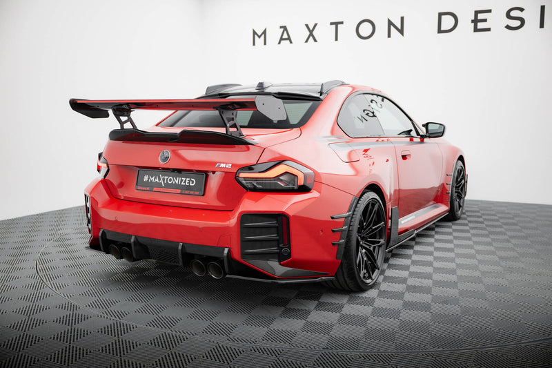 Maxton Design Heck Diffusor Seite BMW M2 M-Performance G87