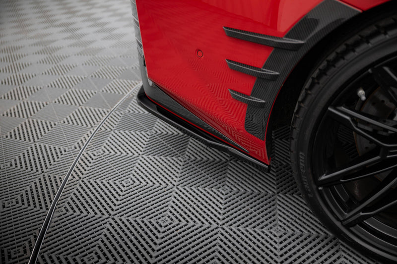 Maxton Design Heck Diffusor Seite BMW M2 M-Performance G87