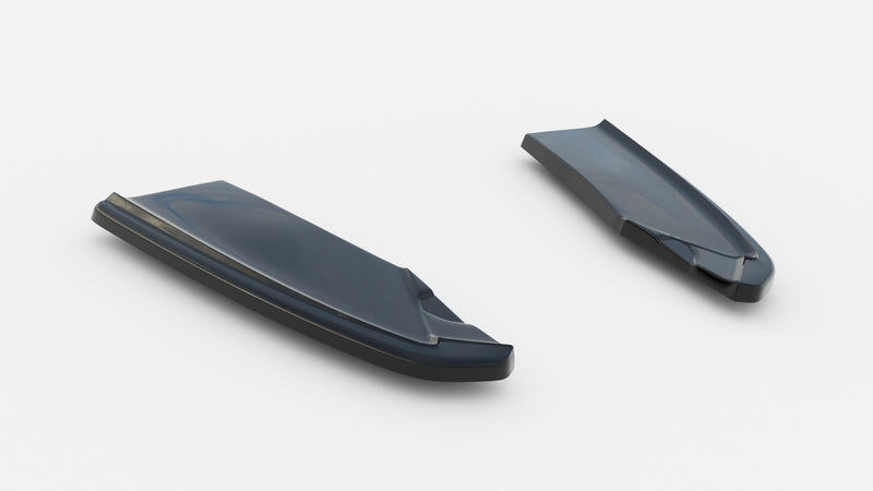 Maxton Design Heck Diffusor Seite BMW X3 M-Pack F25 Facelift