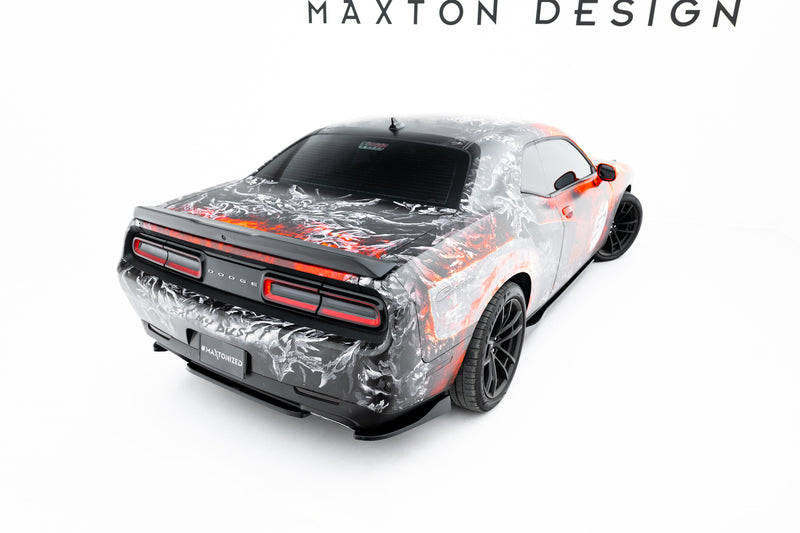 Maxton Design Heck Diffusor Seite Dodge Challenger GT Mk3 Facelift