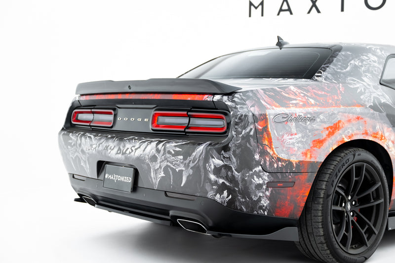 Maxton Design Heck Diffusor Seite Dodge Challenger GT Mk3 Facelift