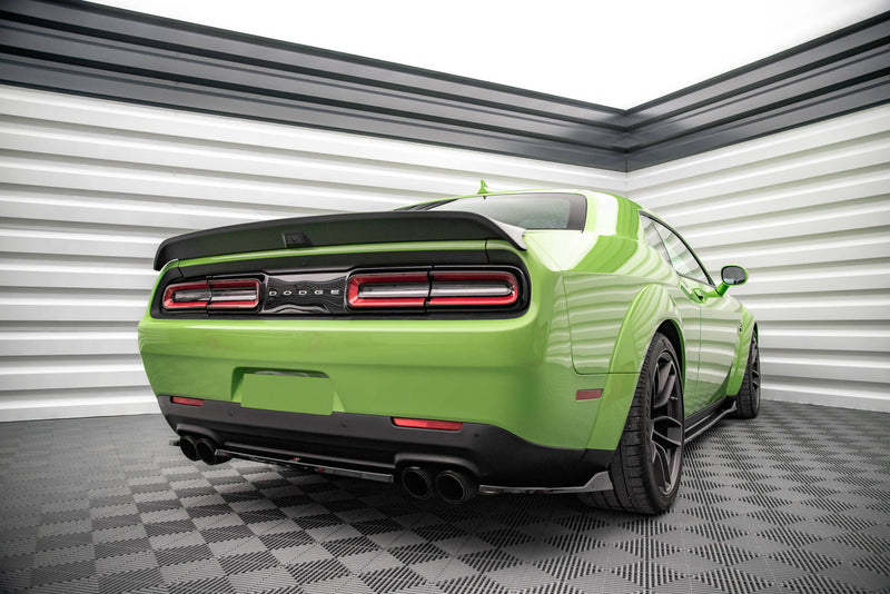 Maxton Design Heck Diffusor Seite Dodge Challenger SRT Hellcat Widebody Mk3