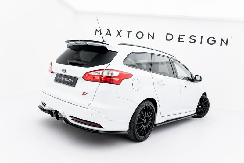 Maxton Design Heck Diffusor Seite Ford Focus ST Estate Mk3 / Mk3 Facelift