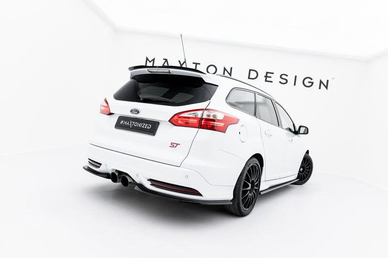 Maxton Design Heck Diffusor Seite Ford Focus ST Estate Mk3 / Mk3 Facelift