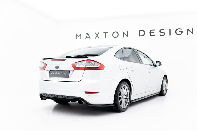 Maxton Design Rear Diffuser Side Ford Mondeo ST-Line Sedan Mk4 Facelift