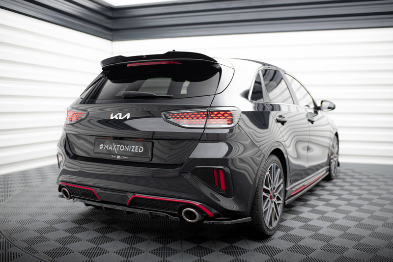Maxton Design Heck Diffusor Seite Kia Ceed GT Mk3 Facelift