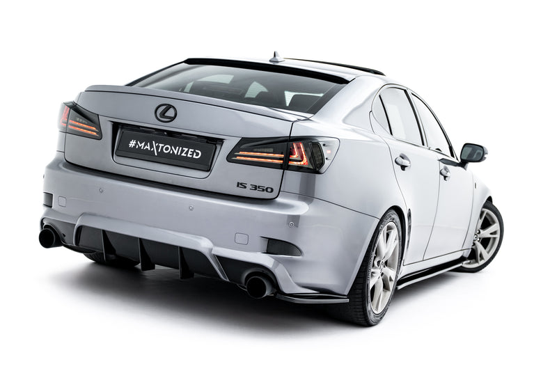 Maxton Design Rear Diffuser Side Lexus IS F-Sport Mk2 (XE20) Facelift
