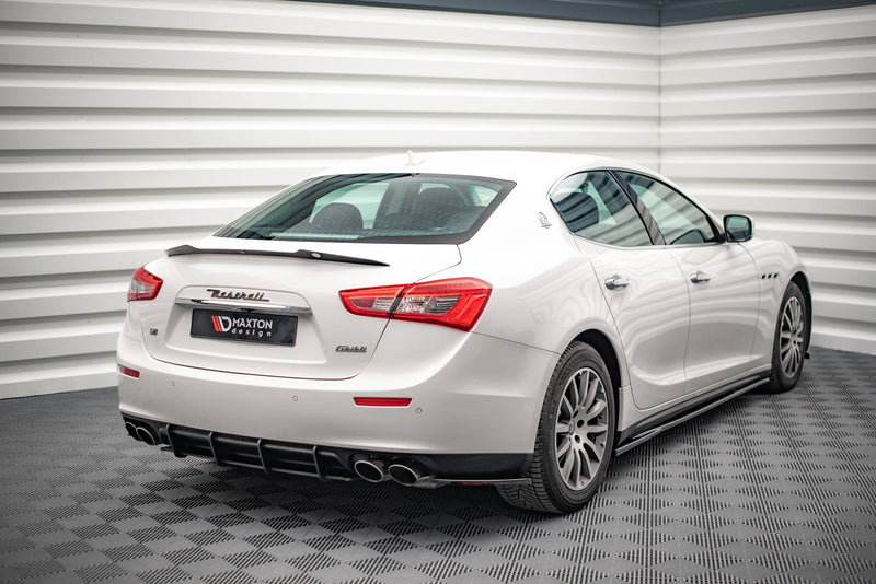 Maxton Design Heck Diffusor Seite Maserati Ghibli Mk3