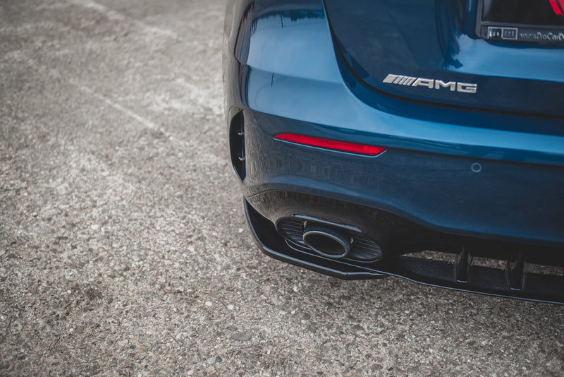 Maxton Design Heck Diffusor Seite Mercedes A35 AMG Aero Hatchback W177