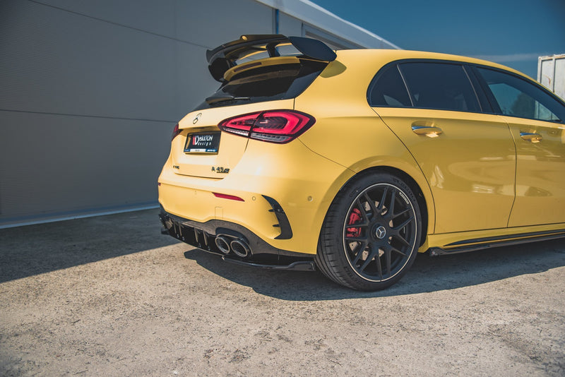 Maxton Design Heck Diffusor Seite Mercedes-AMG A 45 S Aero Pack W177