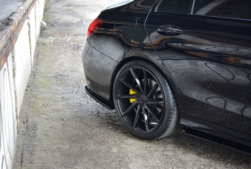 Maxton Design Heck Diffusor Seite Mercedes-AMG C 43 Sedan W205 Facelift