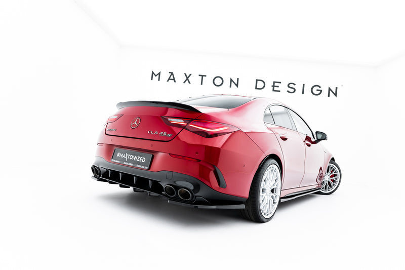 Maxton Design Heck Diffusor Seite Mercedes-AMG CLA 35 Aero / 45 Aero C118