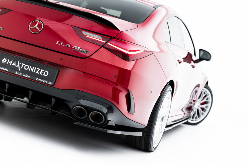 Maxton Design Heck Diffusor Seite Mercedes-AMG CLA 35 Aero / 45 Aero C118