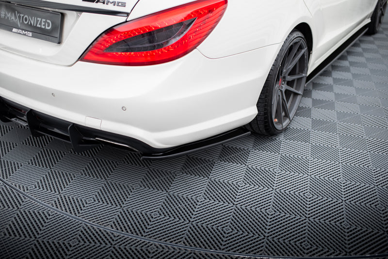 Maxton Design Heck Diffusor Seite Mercedes-Benz CLS AMG-Line C218