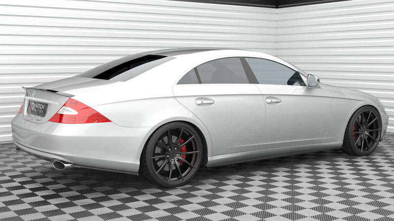 Maxton Design Heck Diffusor Seite Mercedes-Benz CLS C219