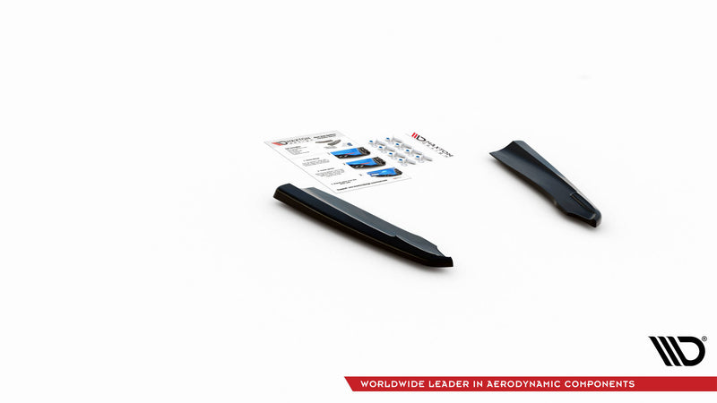 Maxton Design Heck Diffusor Seite Mercedes-Benz GLC Coupe AMG-Line C253 Facelift