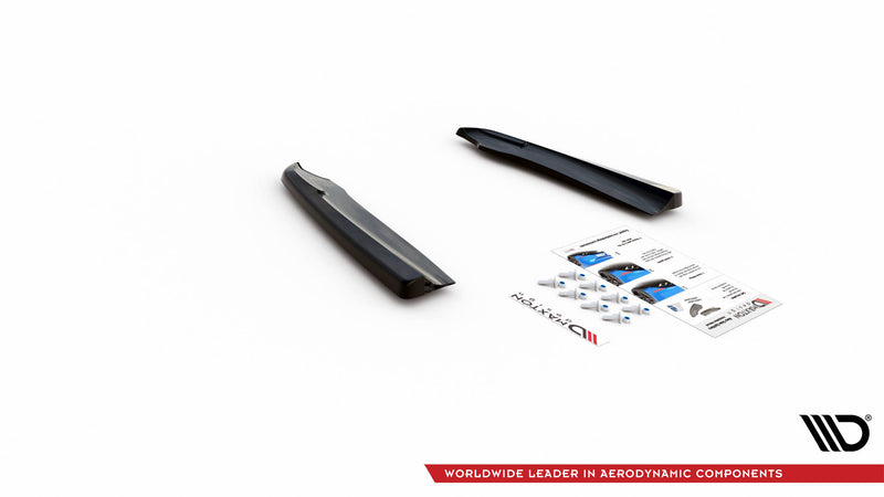 Maxton Design Heck Diffusor Seite Mercedes-Benz GLC Coupe AMG-Line C253 Facelift