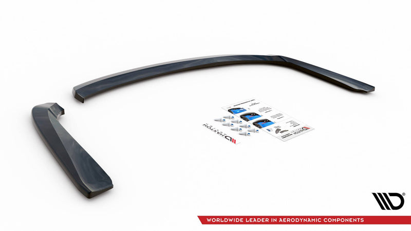 Maxton Design rear diffuser, side, Mitsubishi Lancer Sportback Mk8