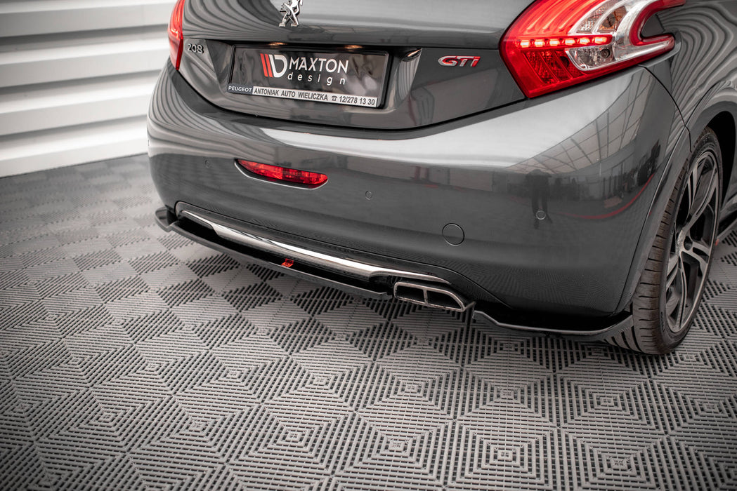 Maxton Design Heck Diffusor Seite Peugeot 208 GTi Mk1