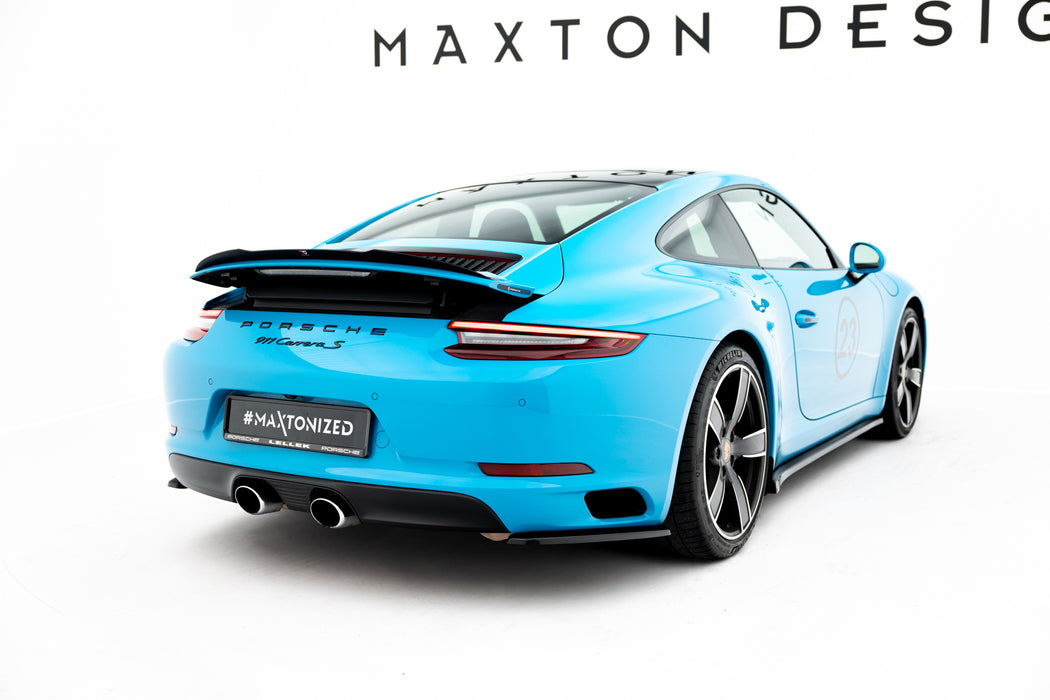 Maxton Design Heck Diffusor Seite Porsche 911 Carrera 991