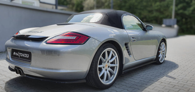 Maxton Design Heck Diffusor Seite Porsche Boxster 987