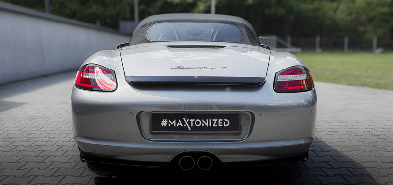 Maxton Design Heck Diffusor Seite Porsche Boxster 987