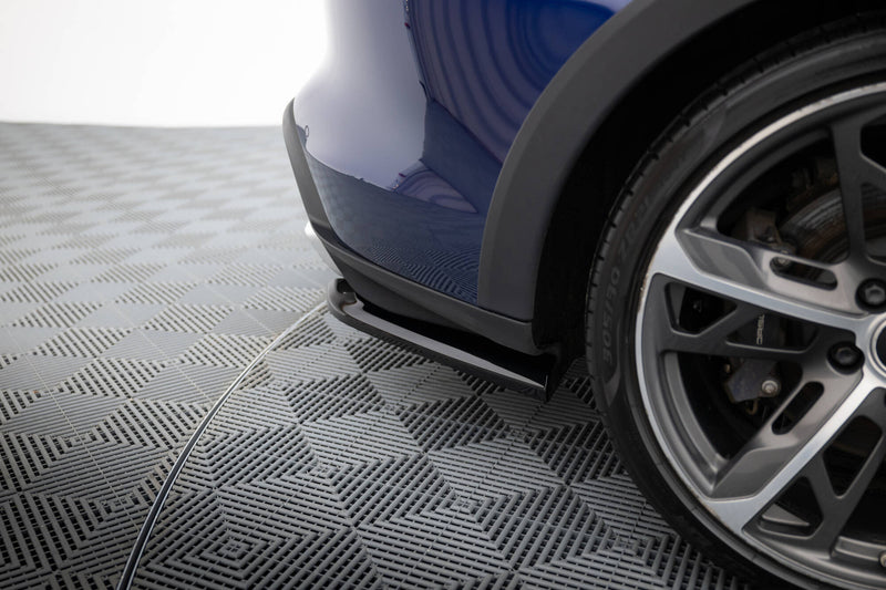 Maxton Design Rear Diffuser Side Porsche Taycan Cross Turismo 4S