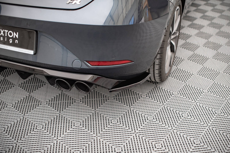 Maxton Design Heck Diffusor Seite Seat Leon FR Hatchback Mk4