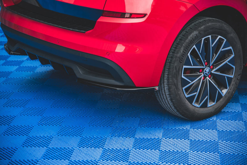 Maxton Design Heck Diffusor Seite Skoda Kamiq Mk1