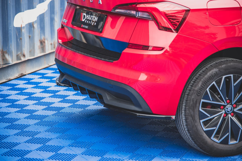 Maxton Design Heck Diffusor Seite Skoda Kamiq Mk1