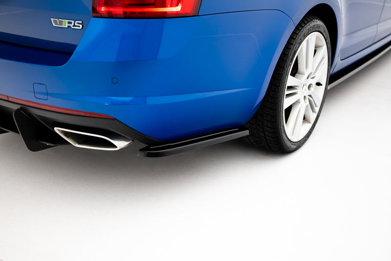 Maxton Design Heck Diffusor Seite Skoda Octavia RS Mk3 / Mk3 FL Hatchback / Estate