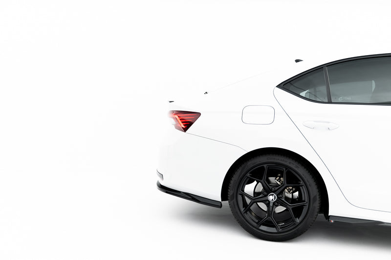 Maxton Design Rear Diffuser Side Skoda Octavia Sportline Liftback / Combi Mk4 Facelift