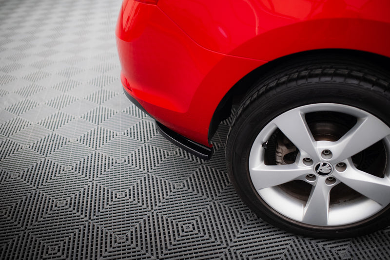 Maxton Design Heck Diffusor Seite Skoda Rapid Spaceback