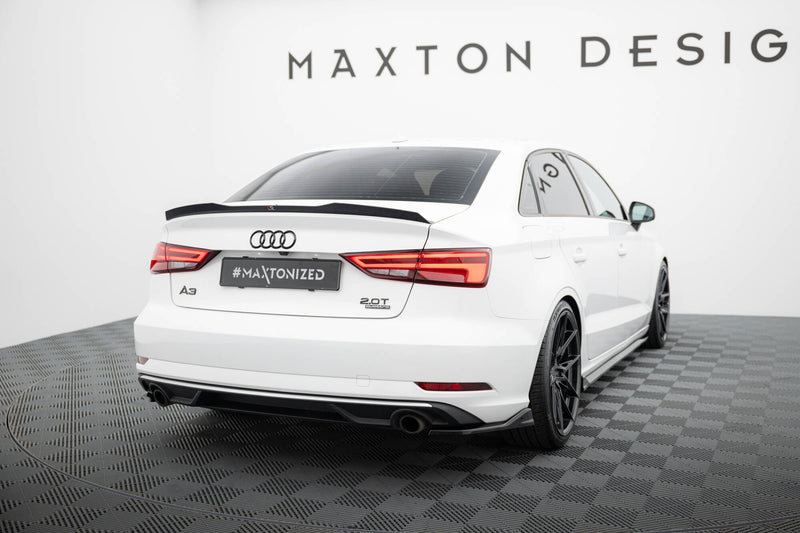 Maxton Design Heck Diffusor Seite V.1 Audi A3 Sedan 8V Facelift