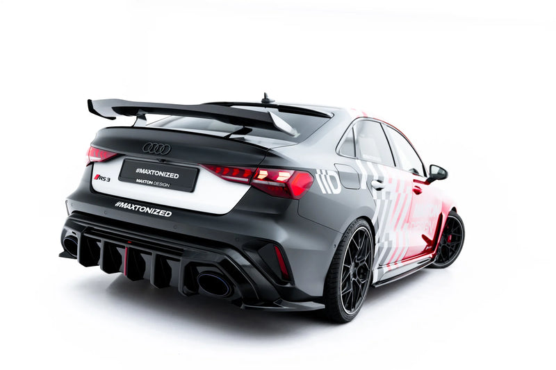 Maxton Design Rear Diffuser Sides V.1 Audi RS3 Sedan 8Y Facelift