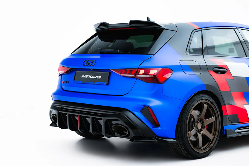 Maxton Design Rear Diffuser Side V.1 Audi RS3 Sportback 8Y Facelift