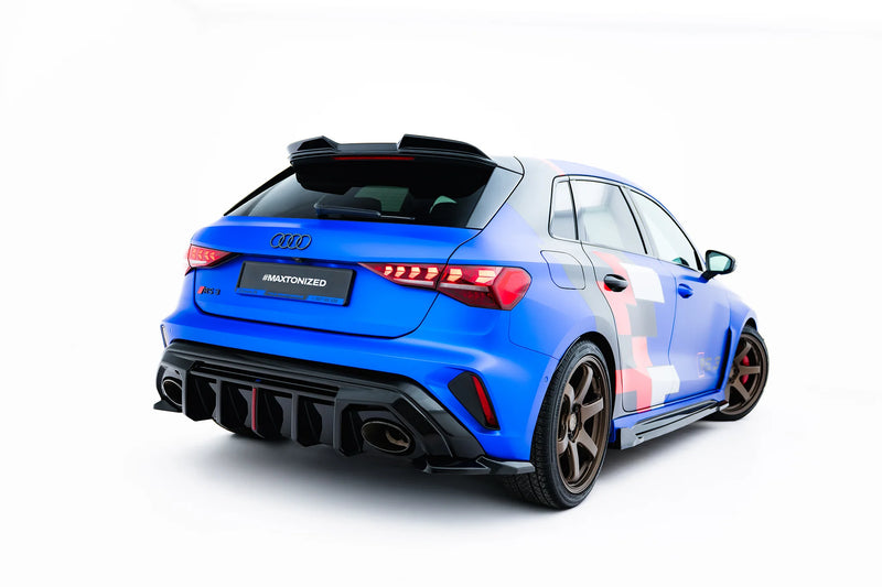 Maxton Design Rear Diffuser Side V.1 Audi RS3 Sportback 8Y Facelift