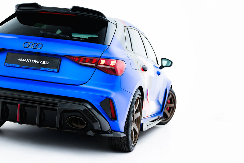Maxton Design Rear Diffuser Side V.1 Audi RS3 Sportback 8Y Facelift