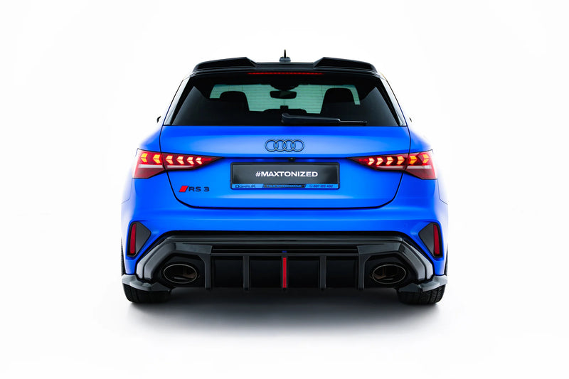 Maxton Design Rear Diffuser Side V.1 Audi RS3 Sportback 8Y Facelift