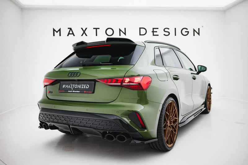 Maxton Design Heck Diffusor Seite V.1 Audi S3 Sportback Facelift