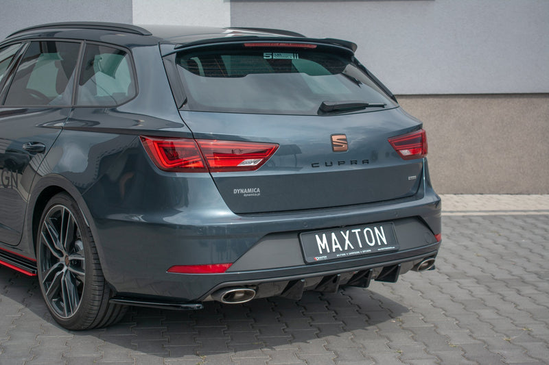 Maxton Design Heck Diffusor Seite V.1 Seat Leon Cupra Mk3 FL Sportstourer