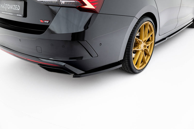 Maxton Design Rear Diffuser Side V.1 Skoda Octavia RS Liftback / Combi Mk4 Facelift