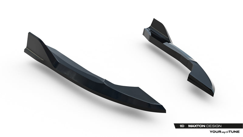 Maxton Design Rear Diffuser Sides V.1 Volkswagen Golf R Variant Mk8 / Mk8 Facelift