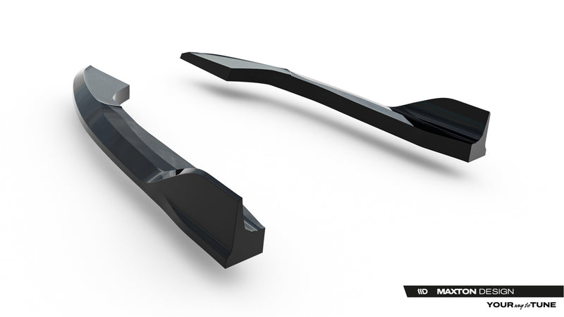 Maxton Design Rear Diffuser Sides V.1 Volkswagen Golf R Variant Mk8 / Mk8 Facelift