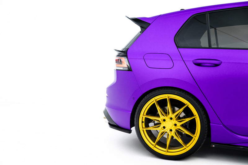 Maxton Design Rear Diffuser Side V.1 Volkswagen Golf R Mk8 Facelift