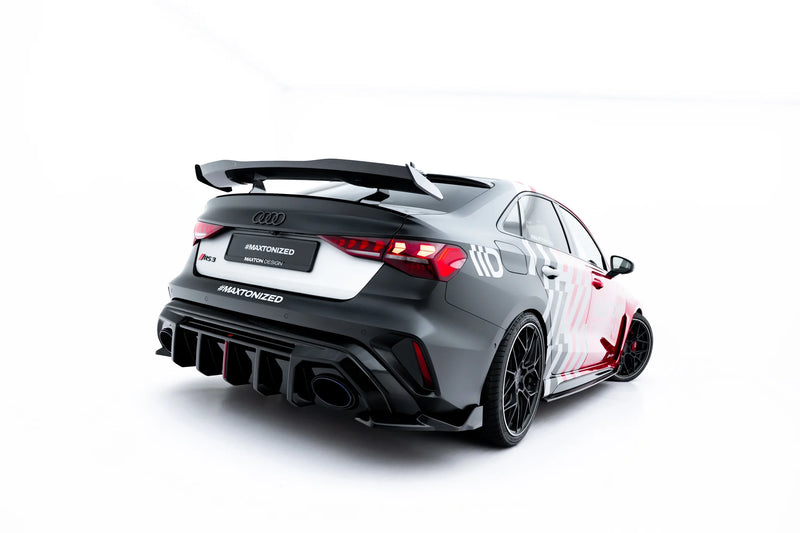 Maxton Design Rear Diffuser Side V.2 Audi RS3 Sedan 8Y Facelift