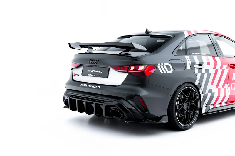 Maxton Design Rear Diffuser Side V.2 Audi RS3 Sedan 8Y Facelift