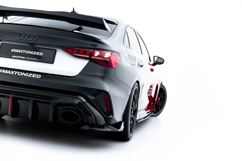 Maxton Design Rear Diffuser Side V.2 Audi RS3 Sedan 8Y Facelift