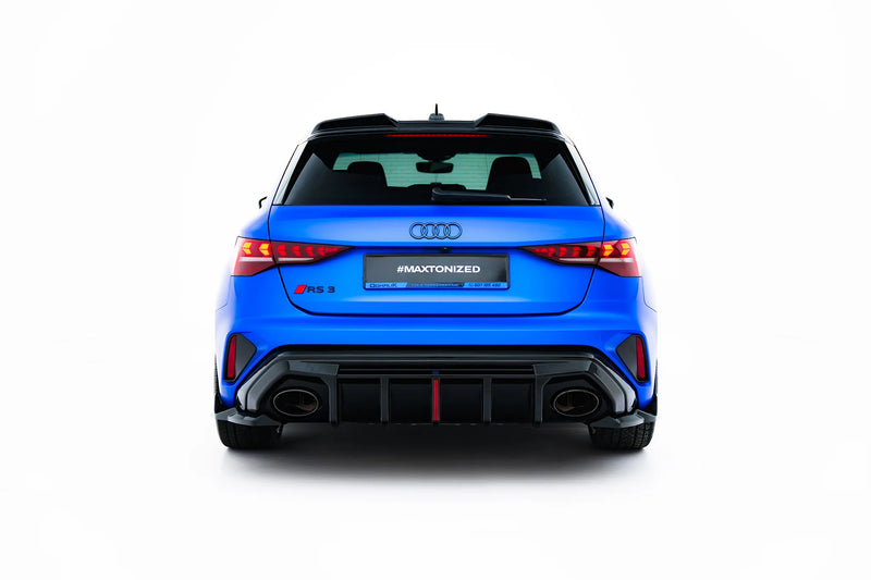 Maxton Design Rear Diffuser Side V.2 Audi RS3 Sportback 8Y Facelift